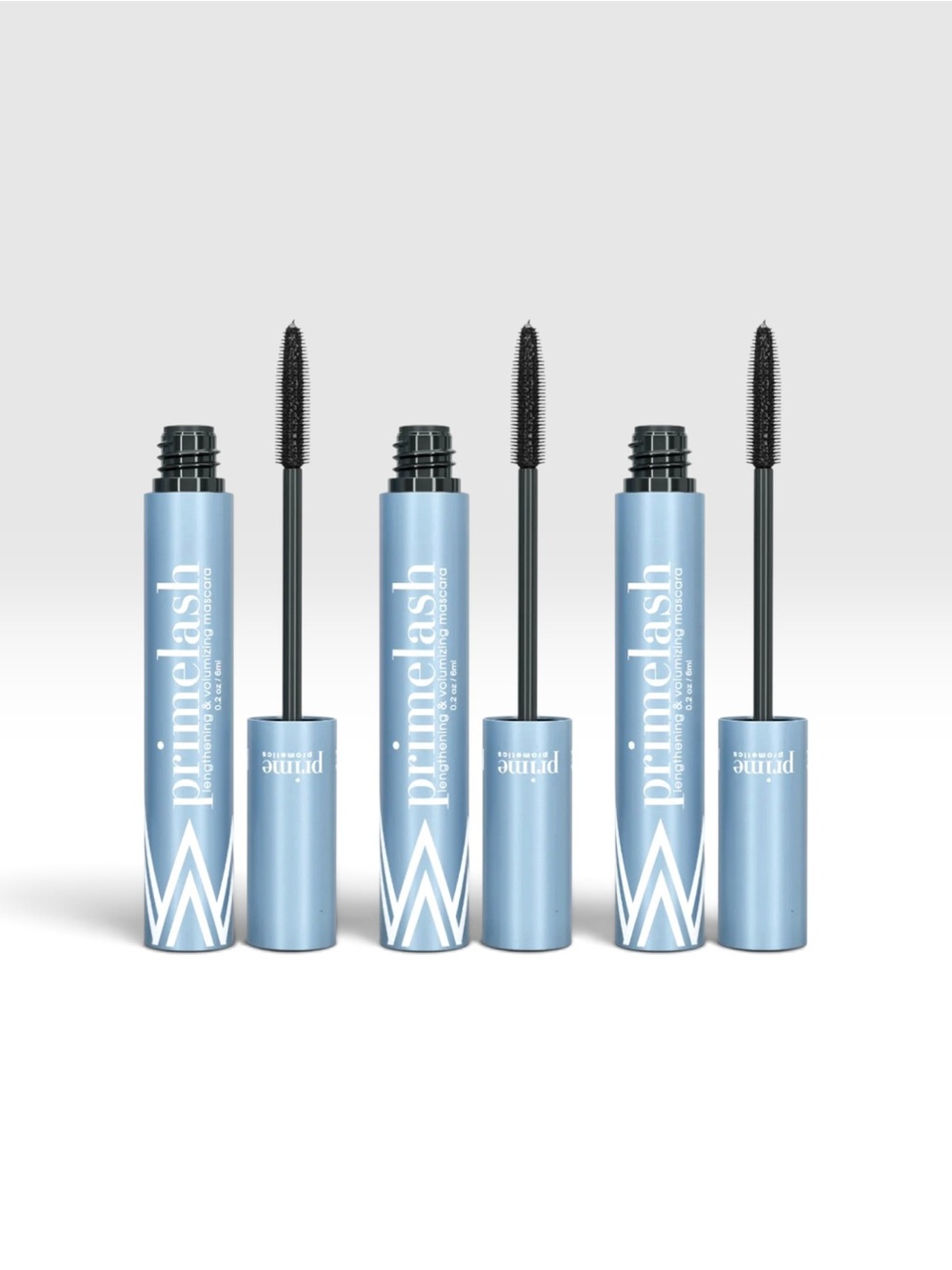 (3) Prime Prometics Lash Lengthening & Volumizing Mascara — Brown